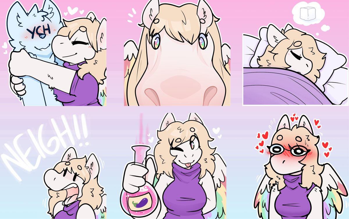 (6 stickers) by NicOpossum